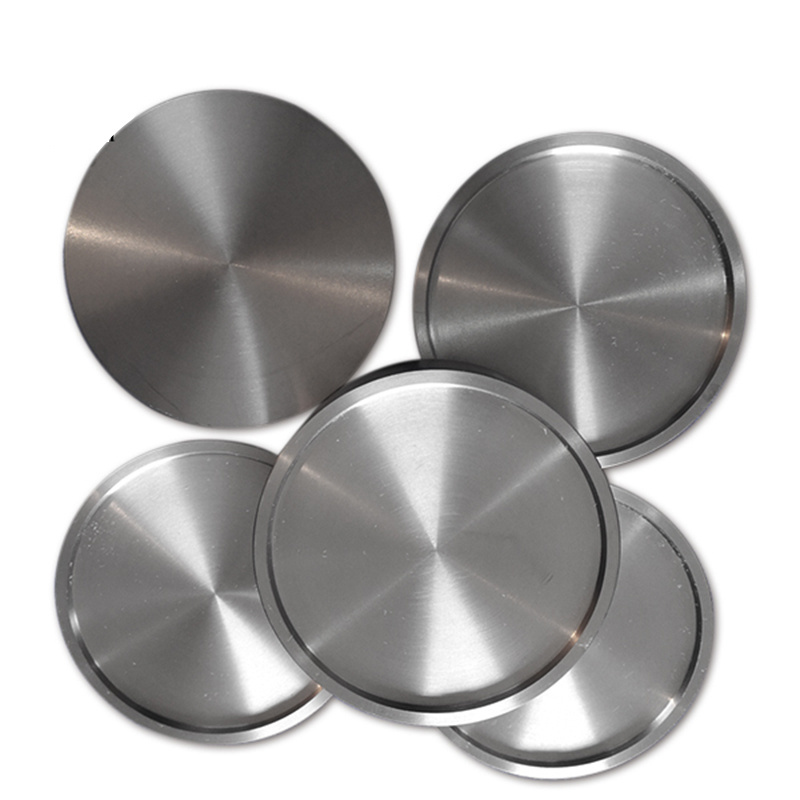 DIA 100*40MM Round Titanium sputtering target for hardware tool coating