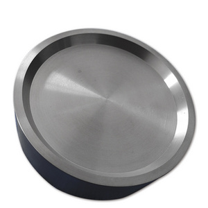 Titanium alloy round sputtering targets for PVD coating