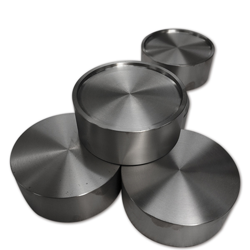 DIA 100*40MM Round Titanium sputtering target for hardware tool coating