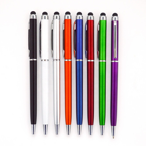 Factory Ballpoint Pens  with custom logo  smart  promotion gift pen metal ball pen Stylus