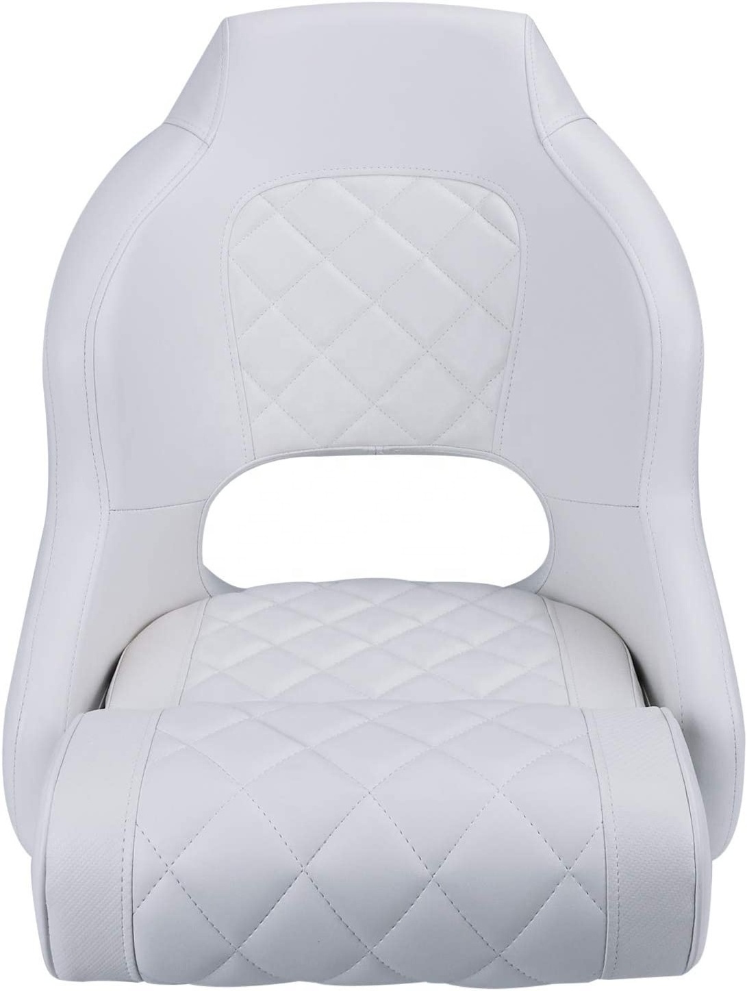 Wholesale White marine captain pontoon boat chair Bucket Captain Helm Boat Seat yacht boat seat manufacturer