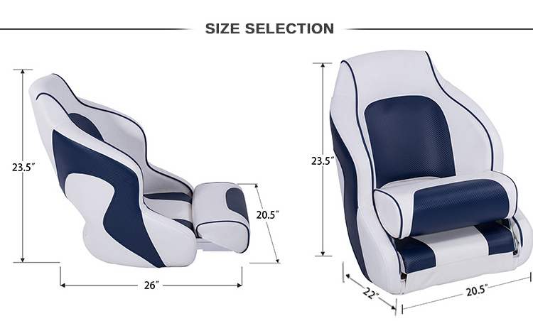 Boat Captain Seat Other Marine Suppliers Swivel Folding Luxury Marine Comfortable Deluxe Boat Seat for Boats