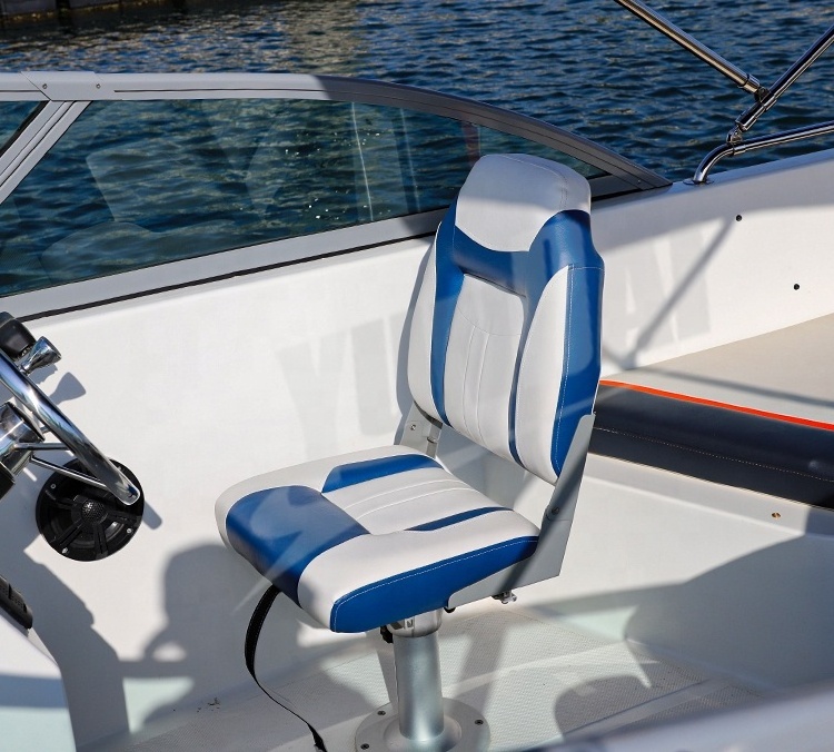 2022 High Quality Long Duration Time High Back Folding Marine Boat Seats For Center Console Boat