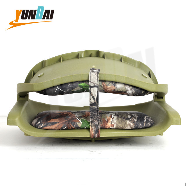 Foldable Camouflage Boat Seat Comfortable Camo Boat Bench Seat for Jon Boat