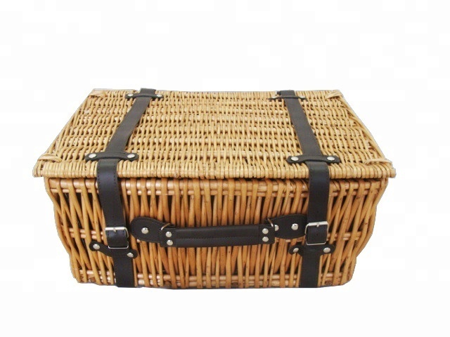 Cheap Customized Design Wicker Picnic Basket For Outdoor Carrying