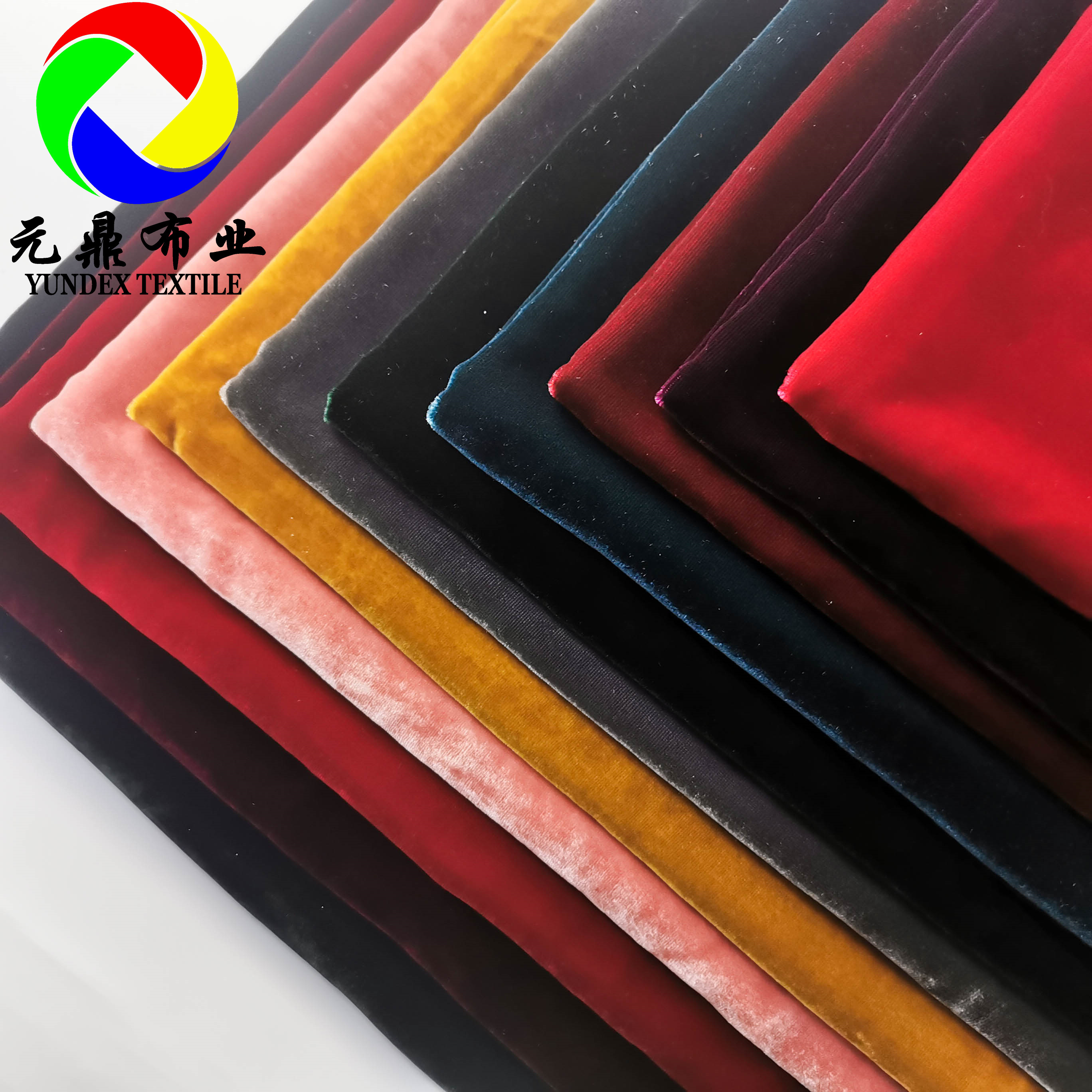 Whole Luxury Korea Silk Velvet Nylon Rayon Viscose Modal Velour Fabric For Dress Scarf Curtains and Clothing