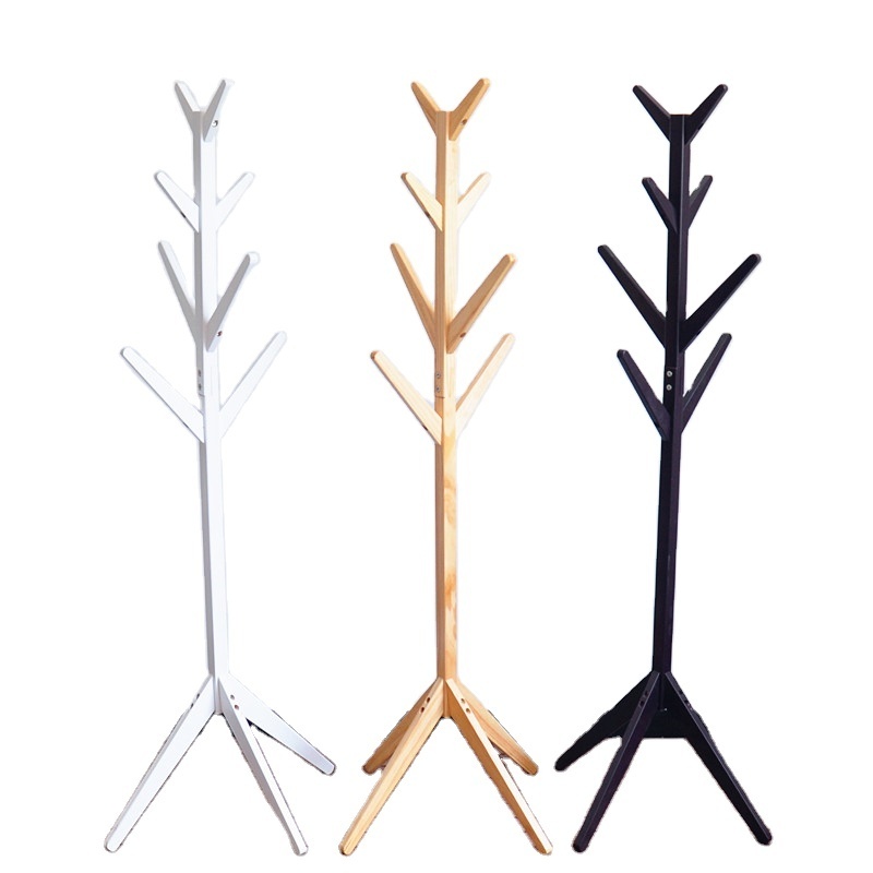 Tree Hall Entryway Stand Free Standing Coat Rack with Sturdy Base for Clothes, Hats, Handbags,Umbrella