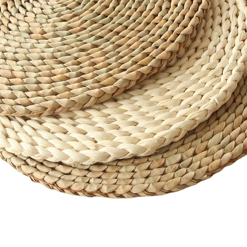 Rattan Chargers Round Place mats Wicker Woven Natural Braided Table Mats Set Kitchen Decor Antislip Coasters