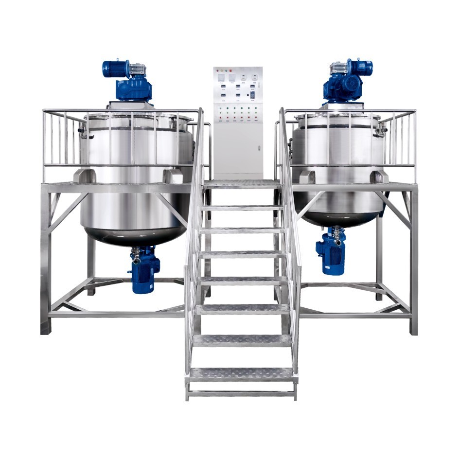 Factory manufacture liquid soap body lotion  homogenizing mixer machine hand gel making machine