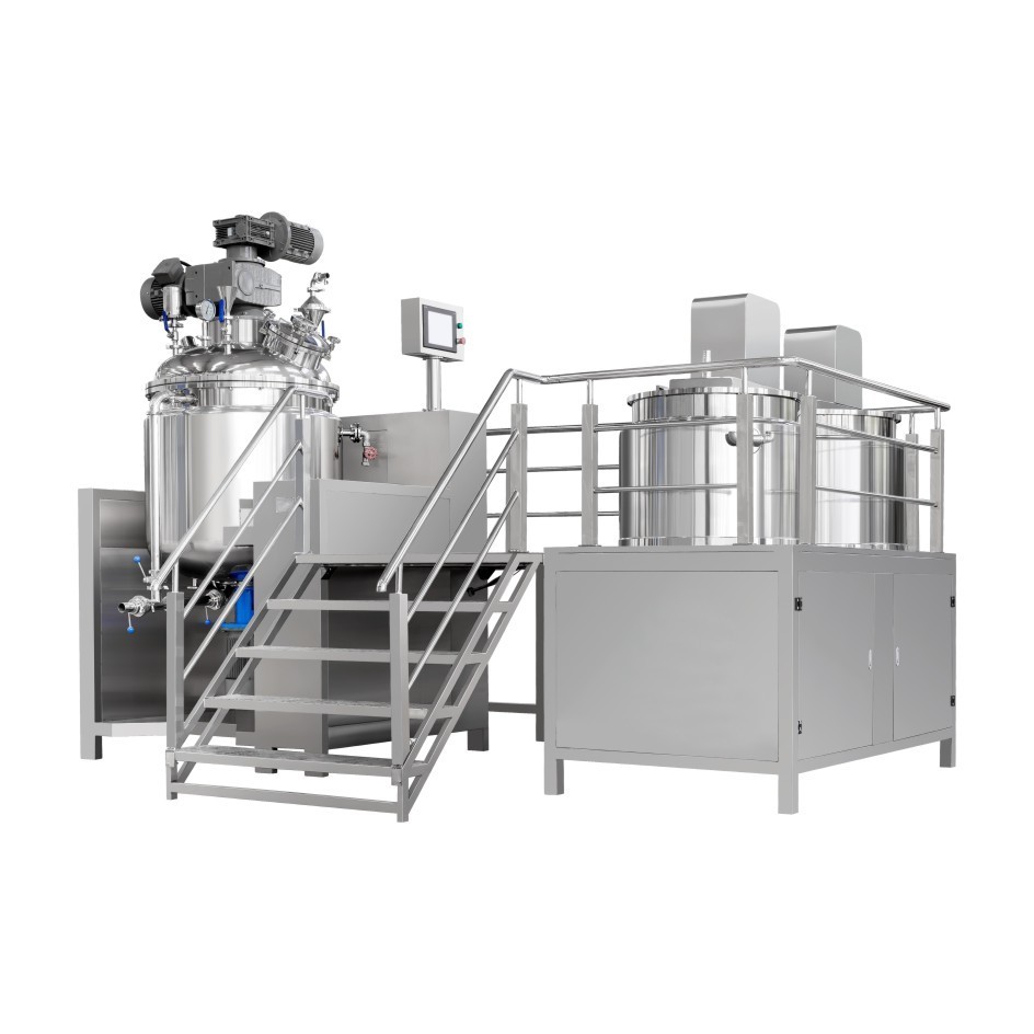 Factory manufacture liquid soap body lotion  homogenizing mixer machine hand gel making machine