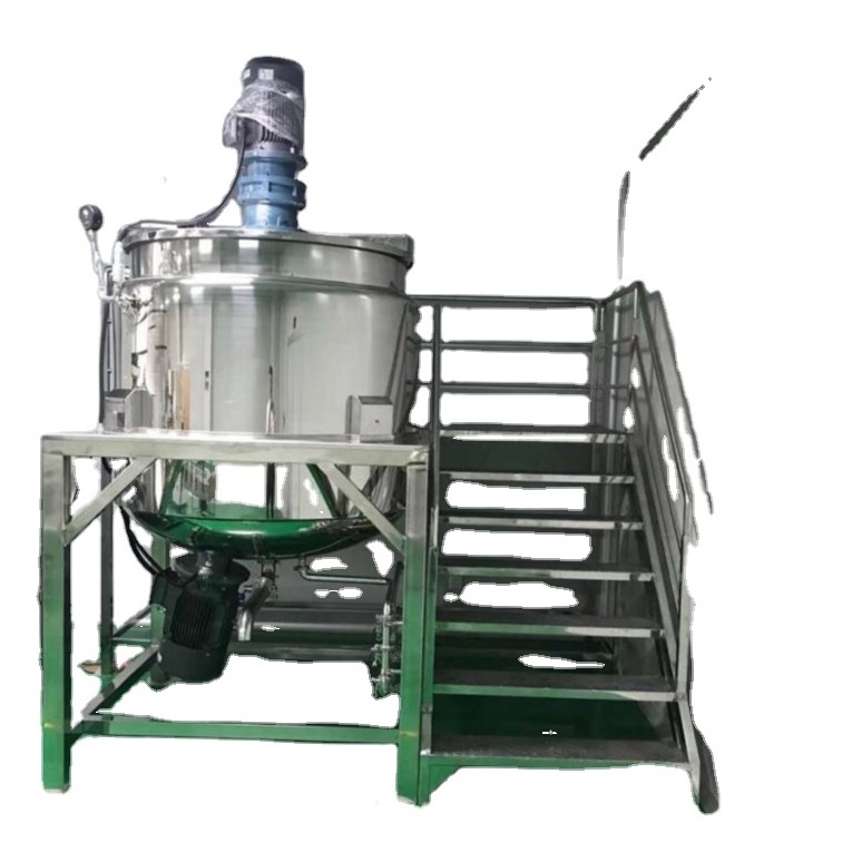 Factory manufacture liquid soap body lotion  homogenizing mixer machine hand gel making machine