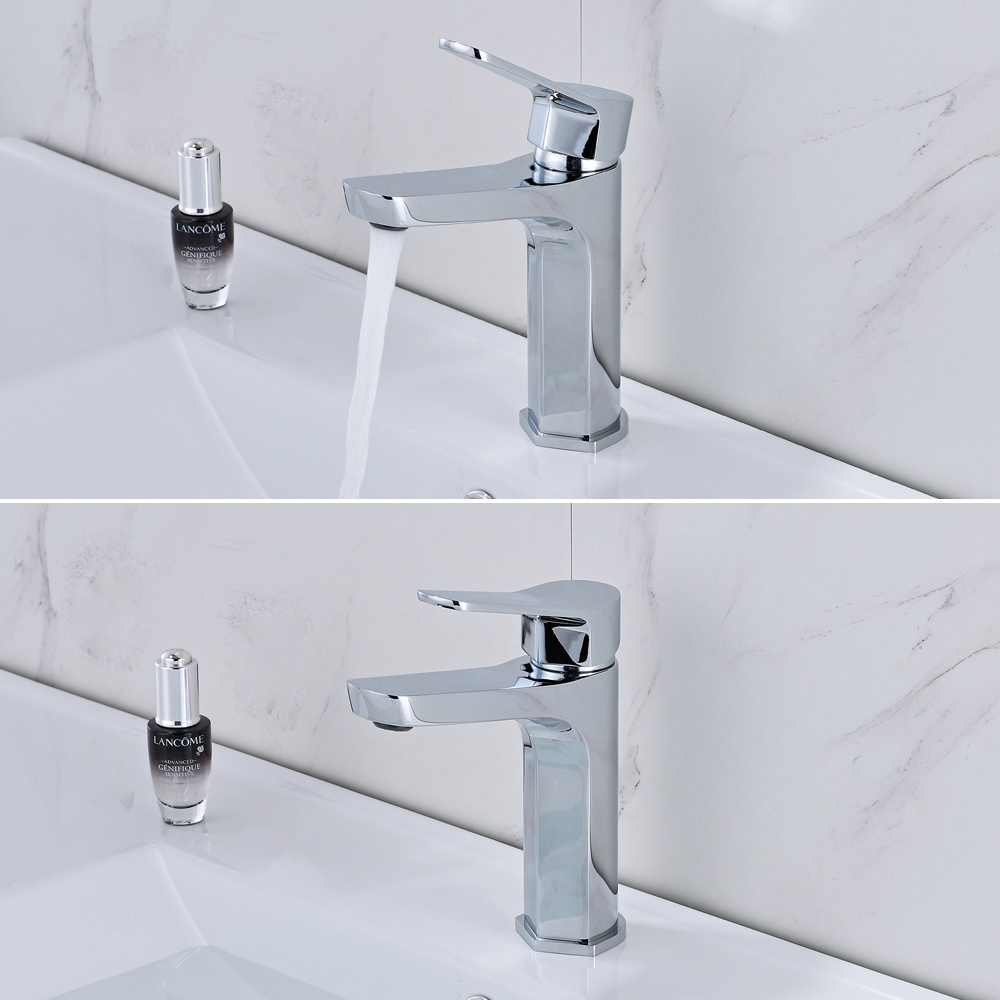 YUNDOOM OEM Torneira Single Hole Kran Griferia Pvc Grifos Bano Silver Griferia Cocina Wasserhahn Musluk Rubinetti Basin Faucet