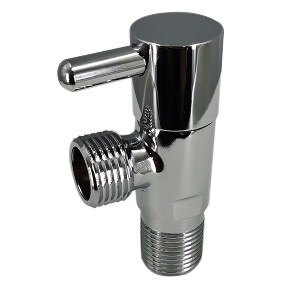 YUNDOOM OEM 2 Inch Brass Shower Valve Fitting Material Single Cold Chrome Color 1/2