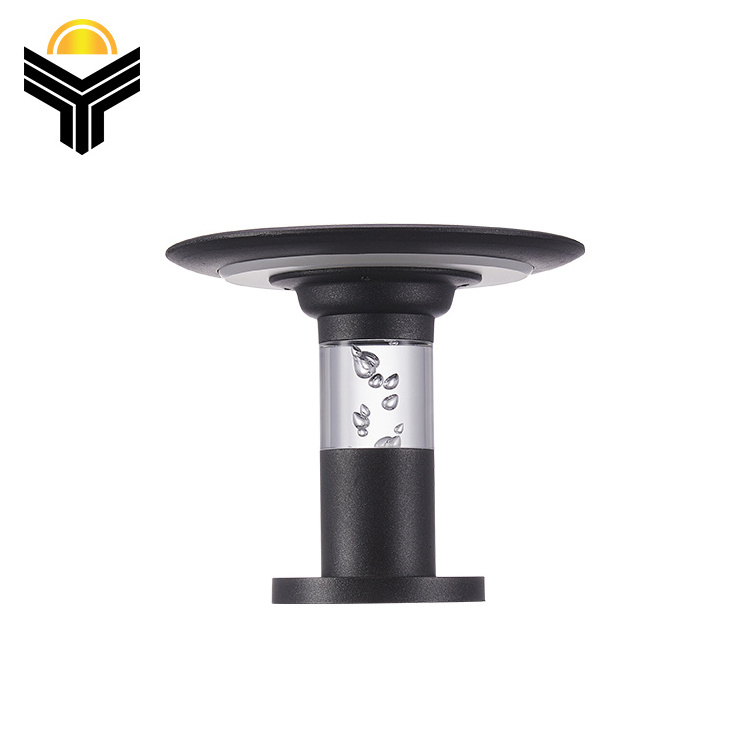 Modern Decor Bollard Lawn Die-casting Aluminum Outdoor Waterproof IP65 3watt Solar Led Garden Light