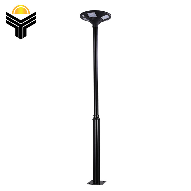 Motion Sensor Control UFO Round Garden Outdoor Waterproof 25w All In One Solar Led Street Light