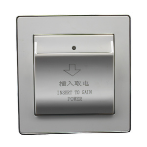 Home and Hotel Energy Saving Factory Key Card Switch Electrical Power Switch and Socket