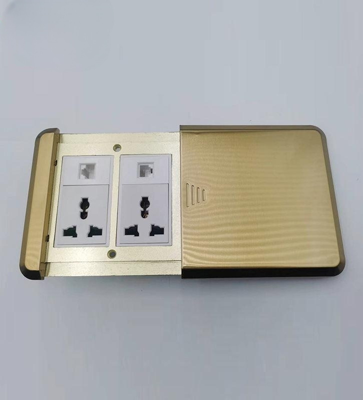 Factory Supply Ceiling Mounting Box Single Double Ground Outlet Pop Up Floor Power Socket