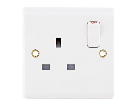 Easy installation 1gang switch with 220v white color 500W Fan Dimmer