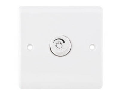 Easy installation 1gang switch with 220v white color 500W Fan Dimmer