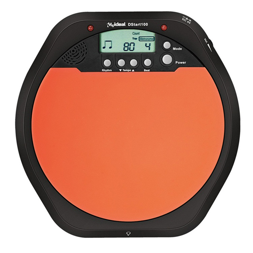 Drum Metronome Digital LCD Display Electronic Drum Simulation Pad Drummer Pad for Drummer Practice OEM Custom Meideal DS100