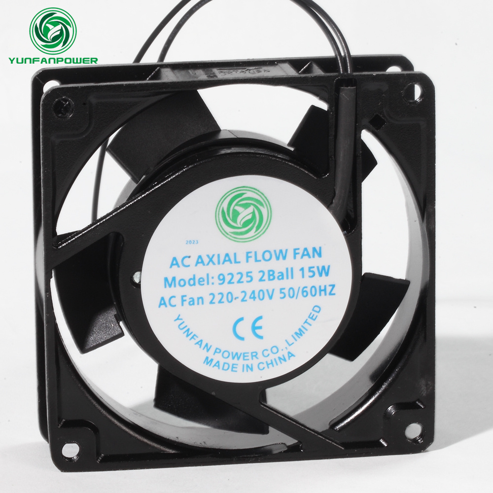 Low price 9225 92x92x25mm 110V 220V 380v ac axil fan carrier air conditioner window ac fan motor