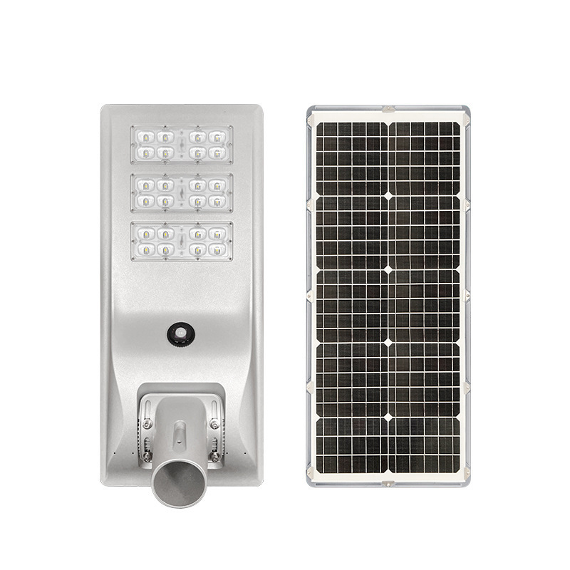 High lumen 60w led street light all in one solar led street light for street road