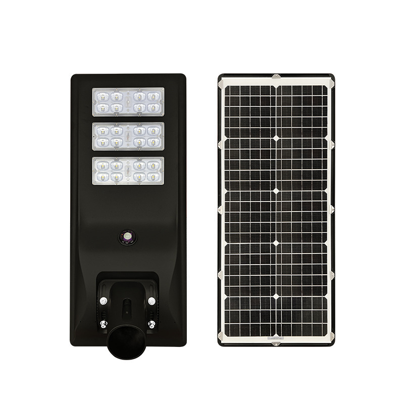 High lumen 60w led street light all in one solar led street light for street road