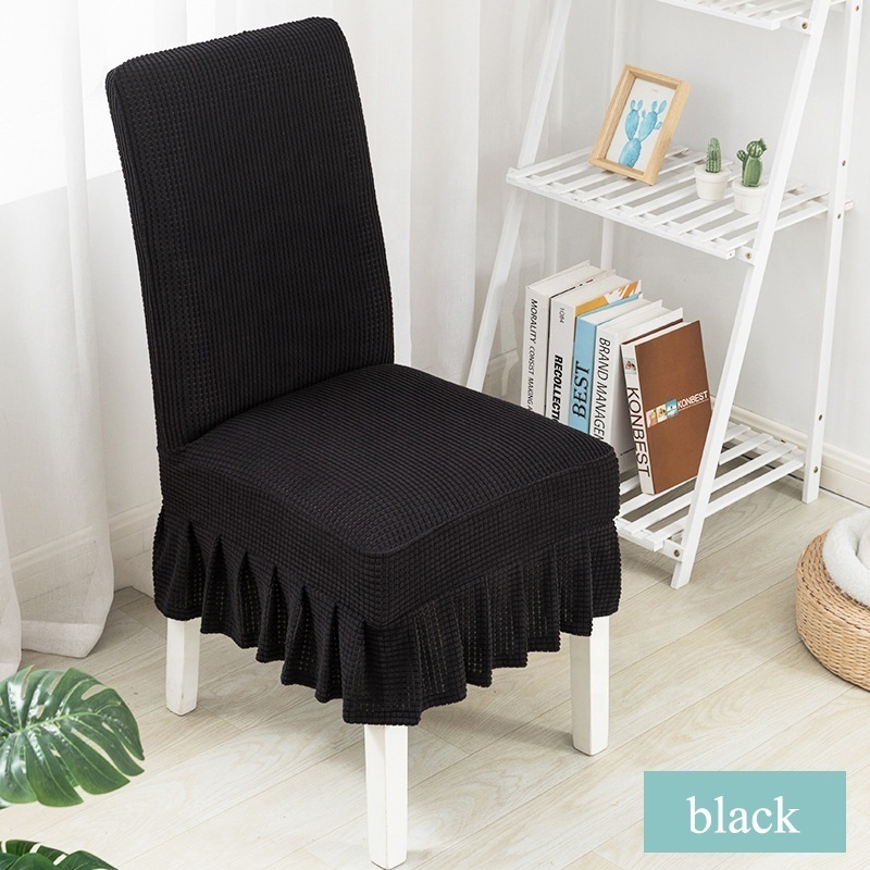 Velvet Stretch Spandex Chair Covers 2 Piece Luxury Velvet Chair Covers Dining Fundas De Sillas