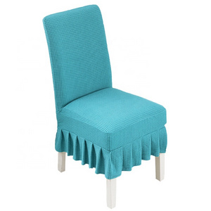 Velvet Stretch Spandex Chair Covers 2 Piece Luxury Velvet Chair Covers Dining Fundas De Sillas