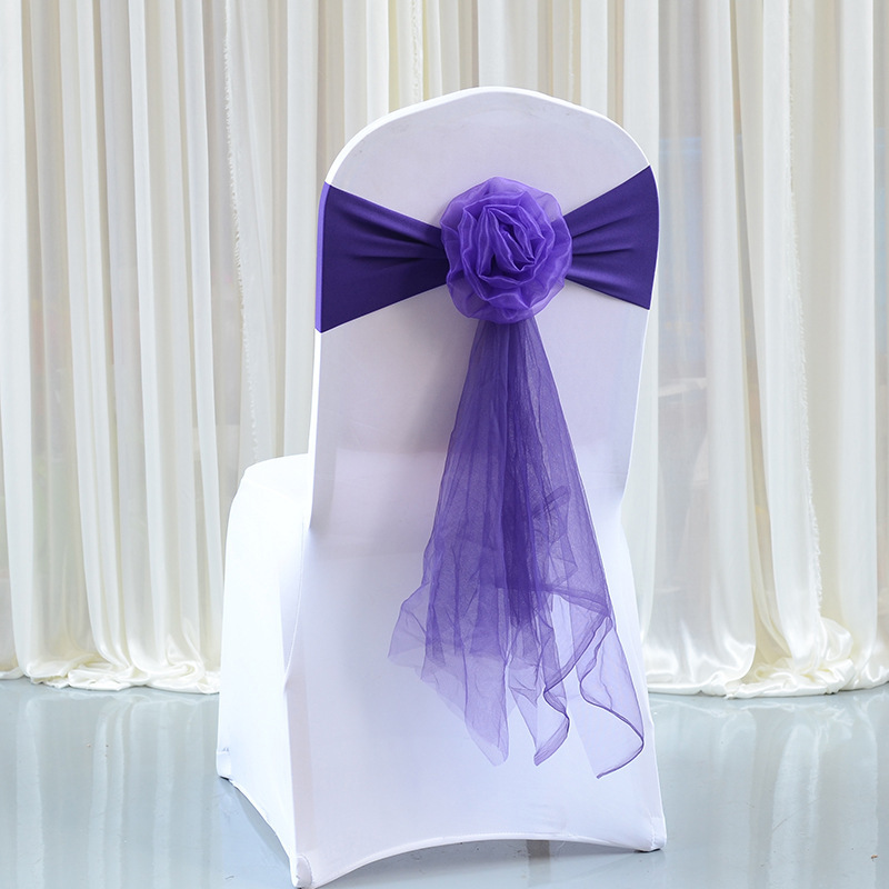 wedding chair covers and sashes