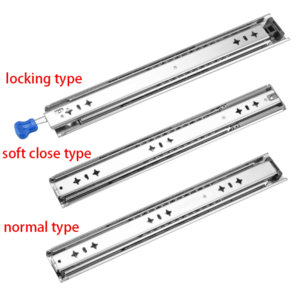 Furniture Accessories Adjustable 900mm Drawer Slide 53mm Truck Tool Hardware Full Extension 36 inch Lock Heavy Duty Slide Rail