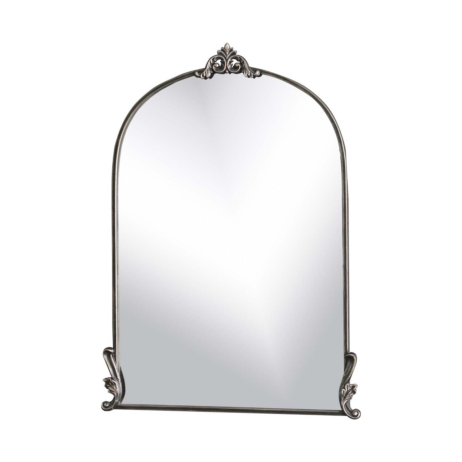 YUNFEI Accent mirrors with frame luxury wall mirror decor pressed flower frames