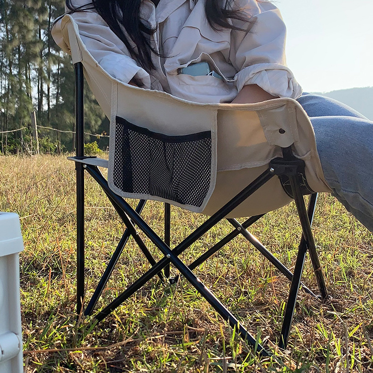 Outdoor Ultralight Camping Chair Double 600d Breathable Oxford Fabric Portable Folding Picnics Chair