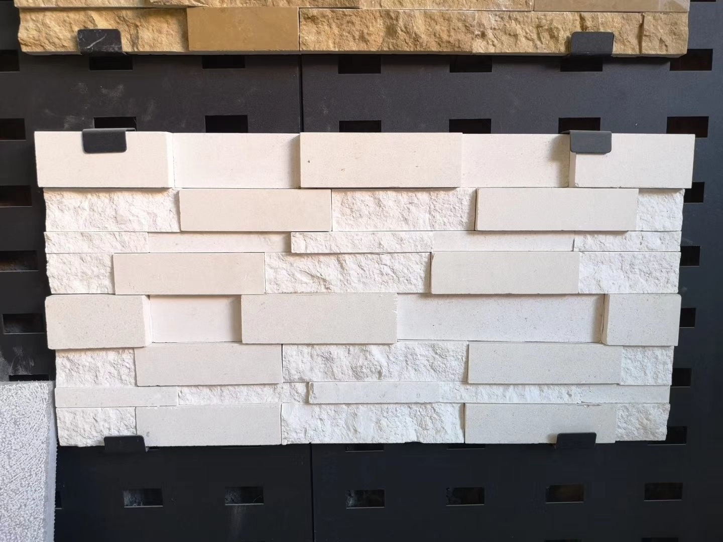 BOTON STONE White Natural Cultural Stone Exterior Wall Cladding Panels Outdoor Slate Stone Decoration for Wall