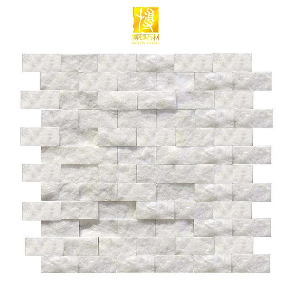 BOTON STONE White Natural Cultural Stone Exterior Wall Cladding Panels Outdoor Slate Stone Decoration for Wall