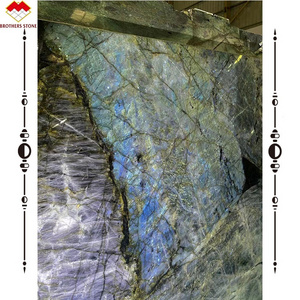 Blue saphire natural stones lemurian blue granite slab labradorite blue granite blue louise granite hot selling