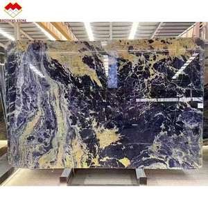 Luxury Stone Backlit Bolivian Blovia Blue Marble Translucent Dream sapphire Blue Onyx Quartzite Slabs