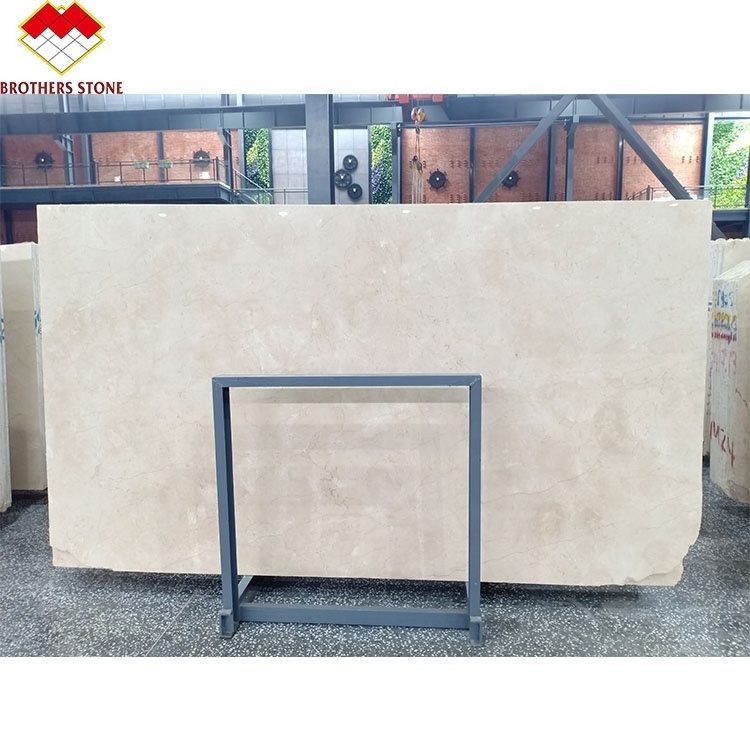 Spanish Cheap Beige Marble Tiles Cut to Size Marble Crema Marfil Wholesale