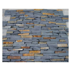 Factory price wholesale faux fur artificial stone dry stack faux tile wall panel