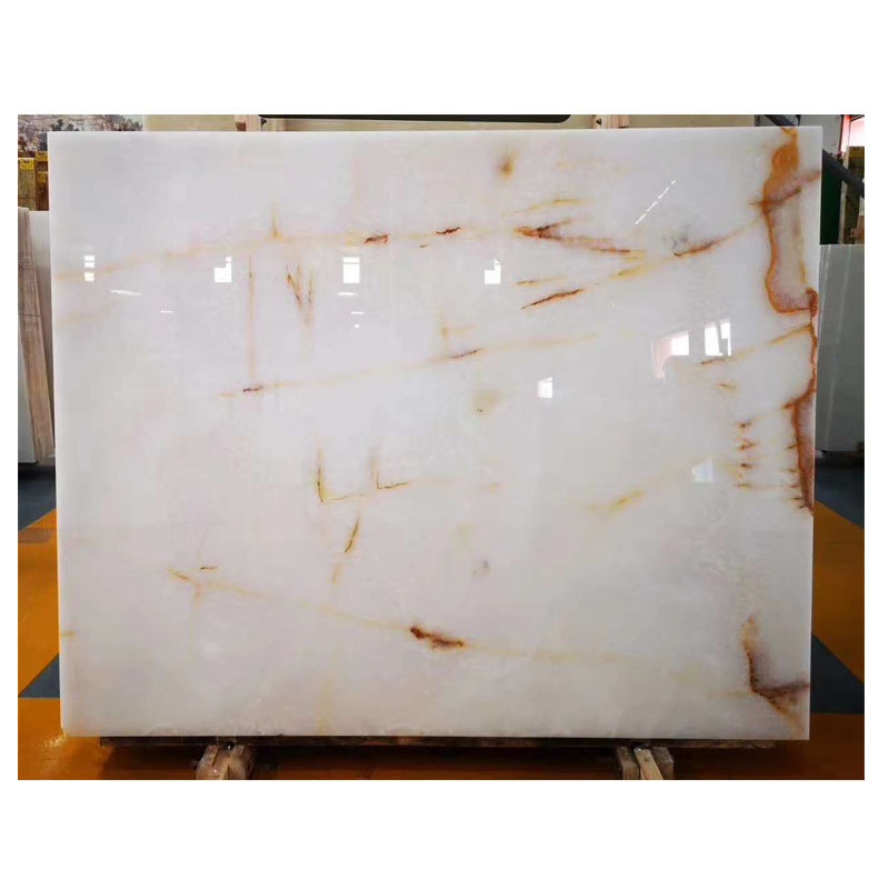 Snow White Onyx Stone Slab Price White Onyx Tile Wholesale White Onyx Suppliers