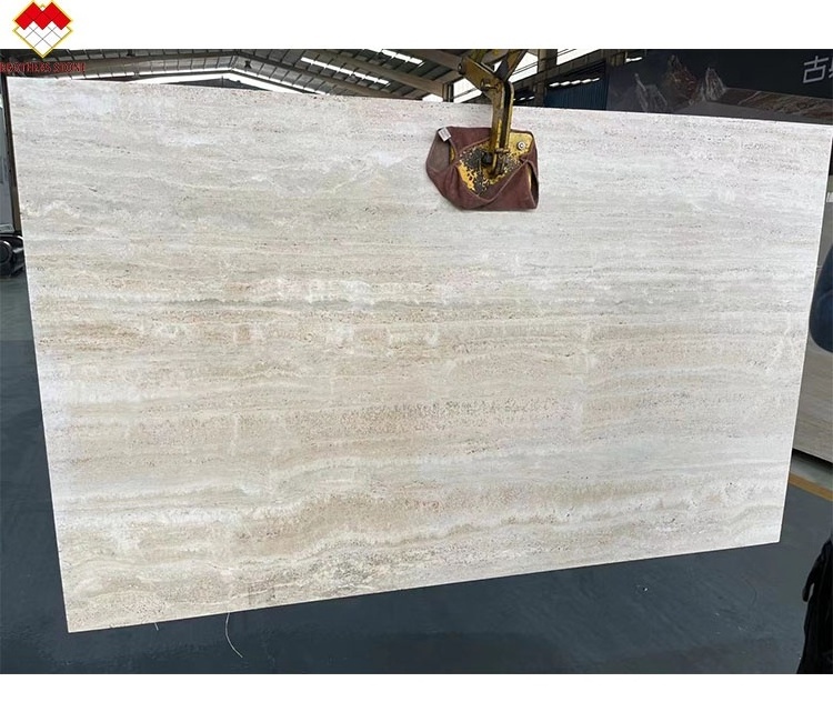 Modern Design Wholesale Marble White Travertine Tiles Polished Slab Wall Floor for Pool Super White Travertine Marble Tiles