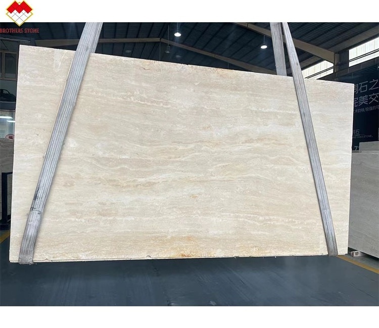 Modern Design Wholesale Marble White Travertine Tiles Polished Slab Wall Floor for Pool Super White Travertine Marble Tiles