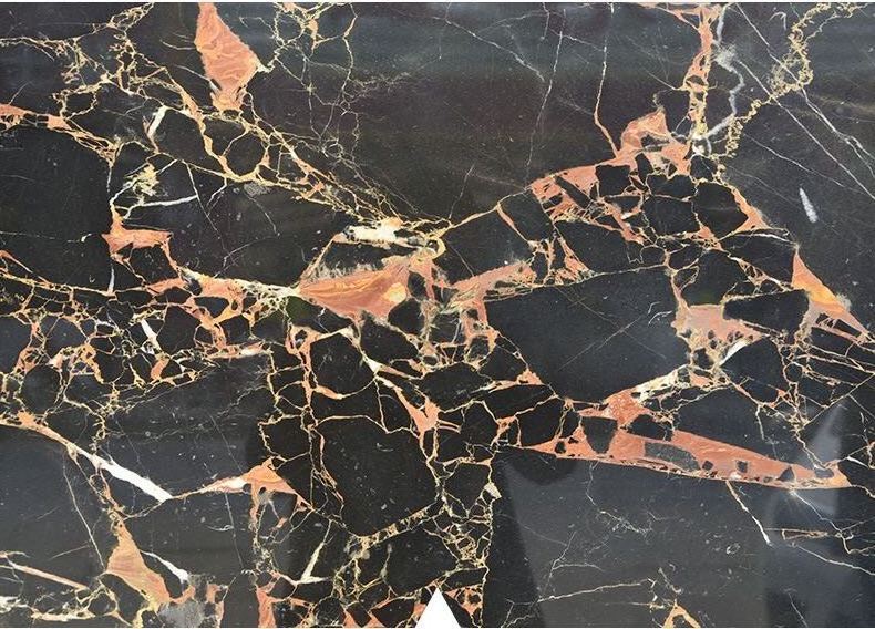 Gold and Black Marble Slab With Golden Athens Marbles Black Marble Slabs