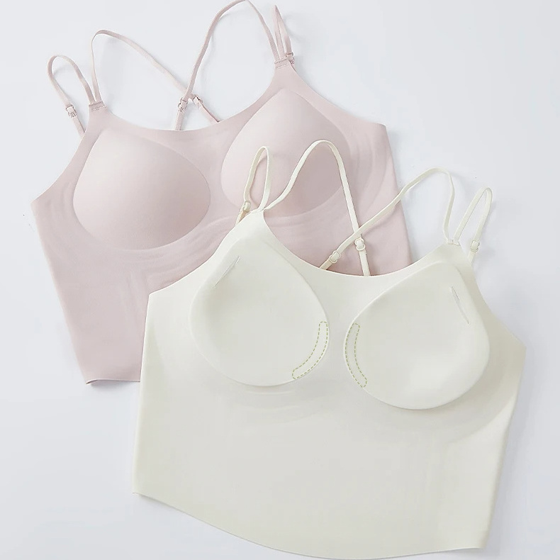 Summer Removable  belt wire free bra non-   two wear bra sexy top half cup  push up bra