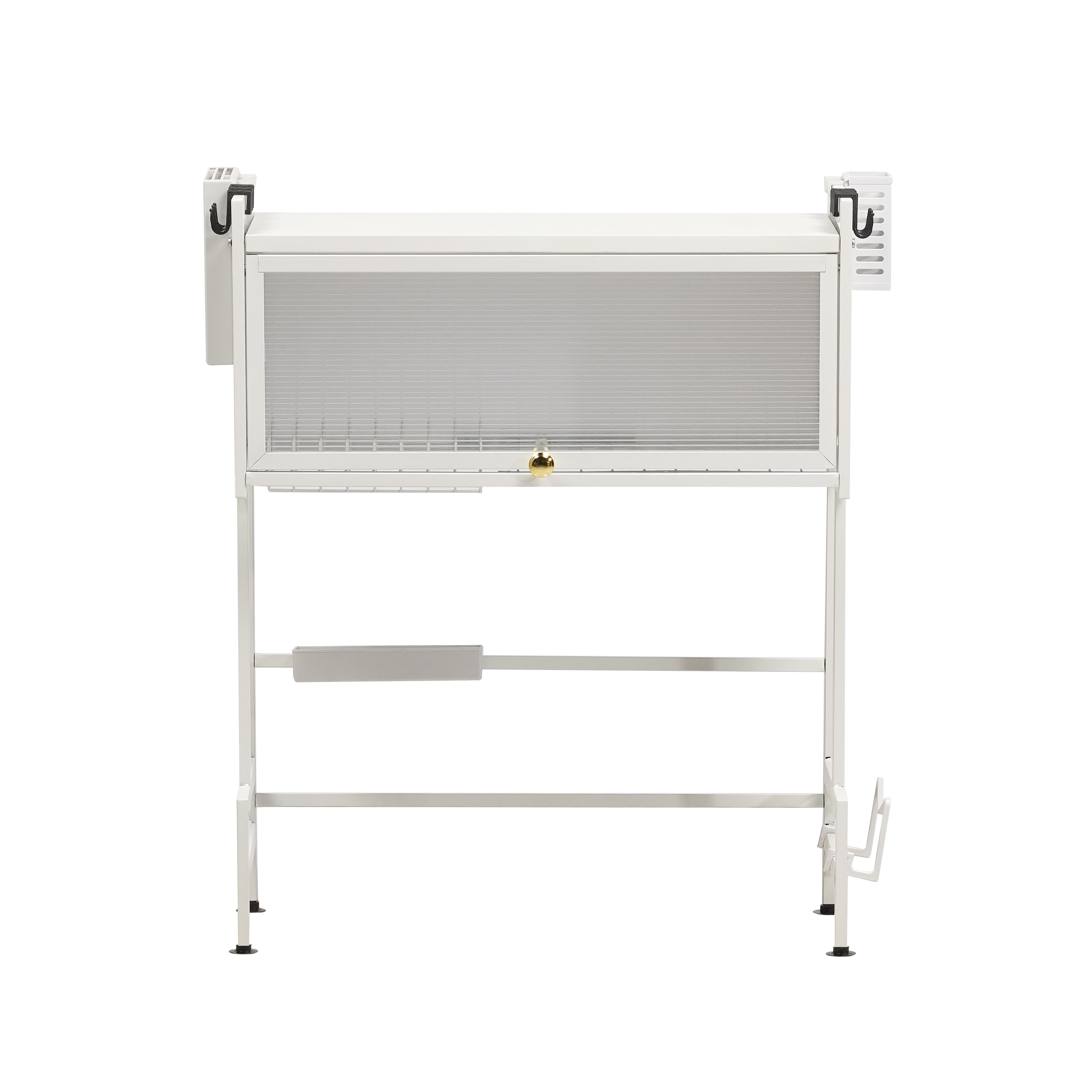 Songmics Narrow Storage Trolley For Kitchen Bathroom Office 3 Tier Standing Shelf Unit Storage Holders & Racks