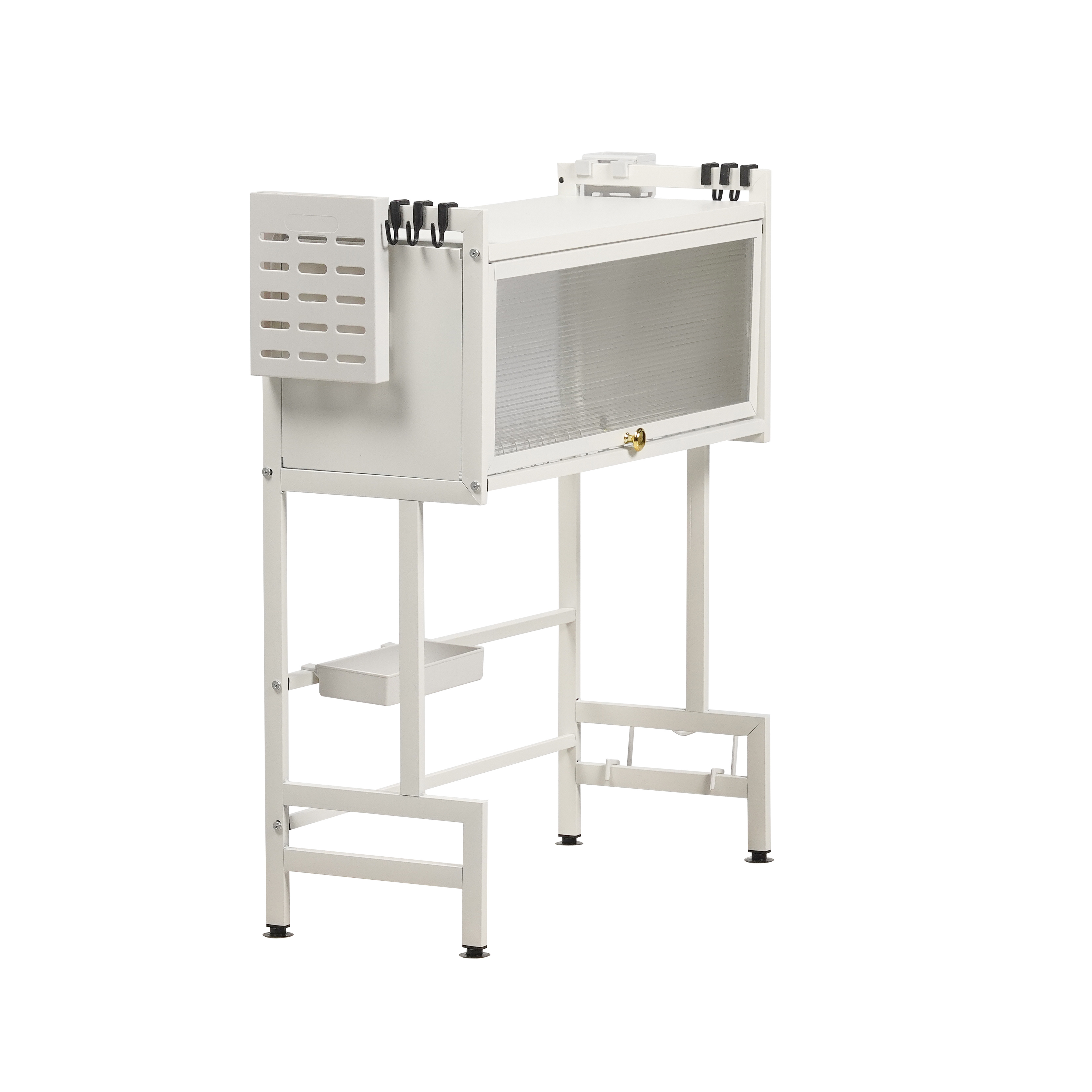 Songmics Narrow Storage Trolley For Kitchen Bathroom Office 3 Tier Standing Shelf Unit Storage Holders & Racks