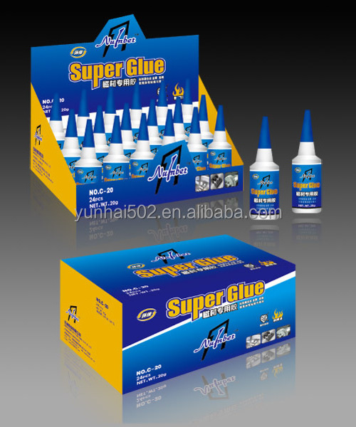 quality 502 super glue with show box