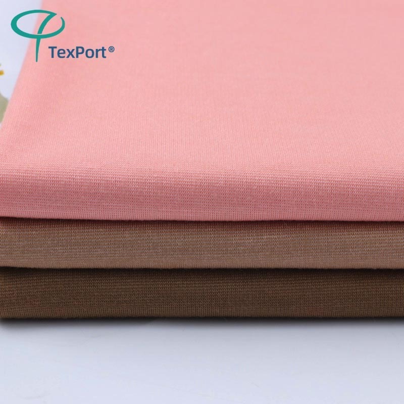 8 Spandex 220GSM 60S Ponte De Roma NR Tencel Fabric Double Faced Rayon Nylon Stretch Knit Clothing Fabrics For Garment Skirt