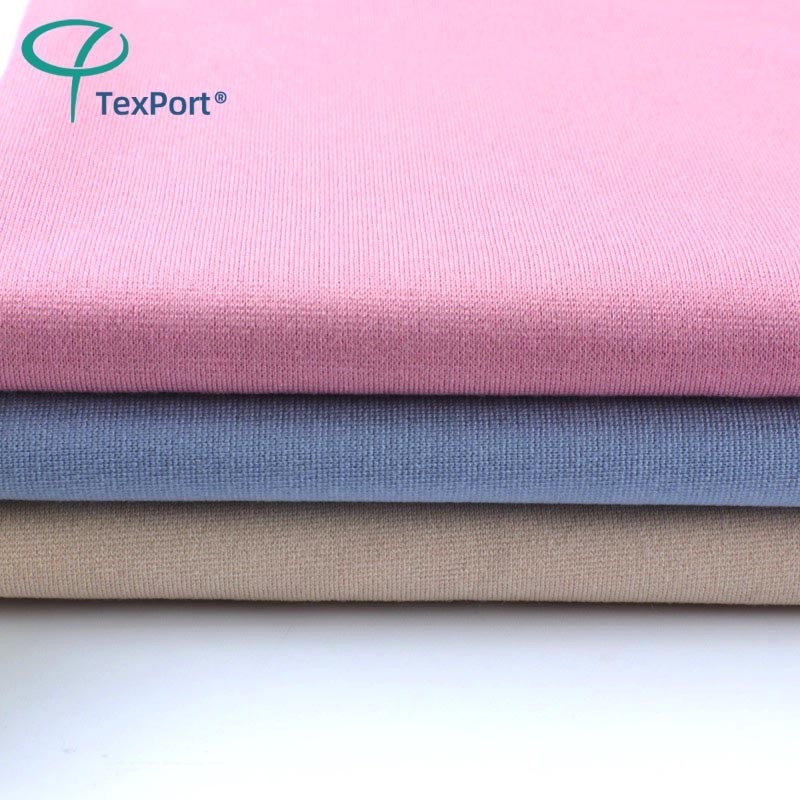 In Stock 50S Heavyweight 320GSM Rayon Nylon Blend Fabric Knitting Spandex Roma Viscose Fabric For Dress Uniform Cloth