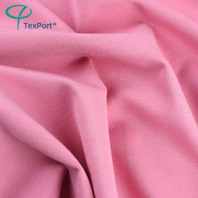 Manufacturers 60S Heavyweight 260Gsm Rayon Nylon Spandex Blend Double Sided Lycra Knitted Roma Fabric For Clothing Polo Uniform